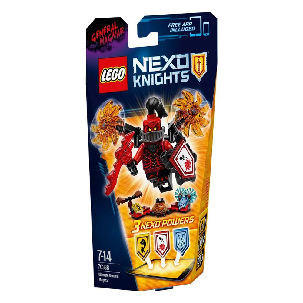 LEGO Nexo Knights: Генерал Магмар — Абсолютная сила 70338 — Лего Нексо Рыцари