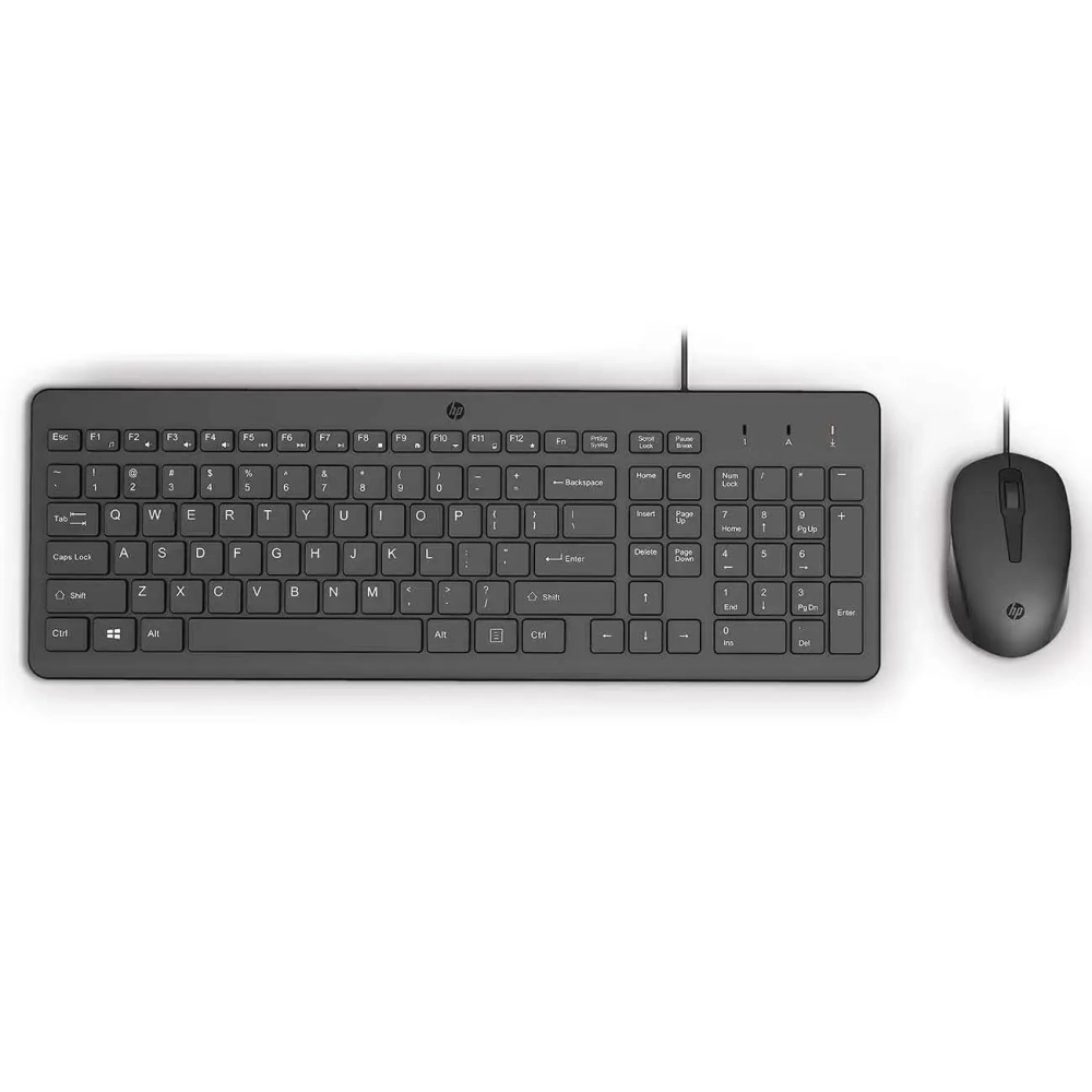 HP 150 Wired Mouse and Keyboard Combination cons