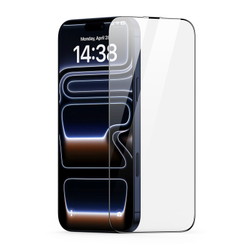 Защитное стекло для iPhone 17 Pro, серия Roga Series от Dux Ducis (комплект с ванночкой для автоматического выравнивания и установки)