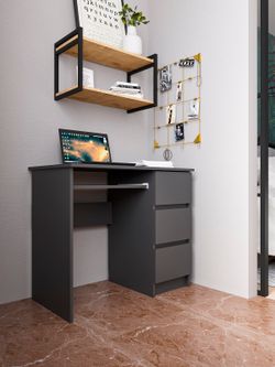 МС Мори Стол МС-6 правый Графит