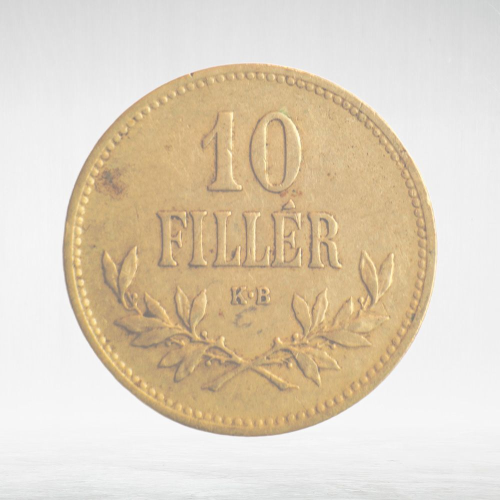 Hungary, 10 Fillér - Francis Joseph I, 1915, VF