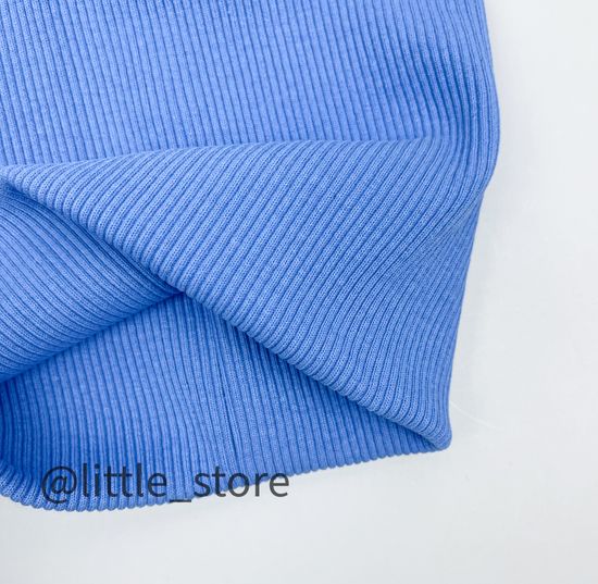 Шапка "Simple" двухслойная, Васильковая