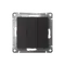 Выключатель 3-кл. СП AtlasDesign 10А IP20 (сх. 1+1+1) 10AX механизм карбон SE ATN001031