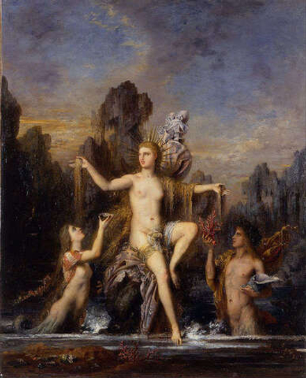 Gustave Moreau (1826-1898) - эротическое искусство французского художника