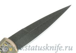 Нож Pro-tech Godfather Ultimate Custom Knife Titanium / Desert Ironwoodфотография - 6