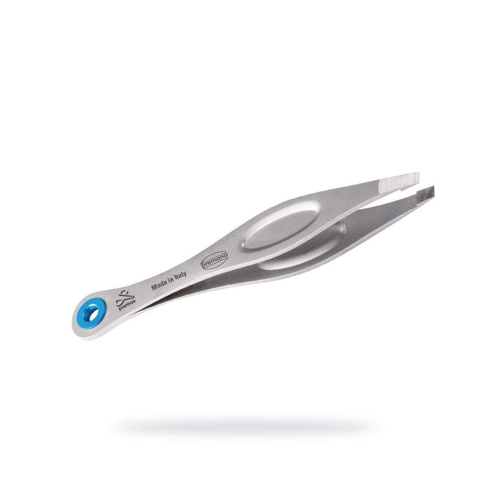 Пинцет с прямыми кончиками Premax T1818090RIS RLS Men Collection