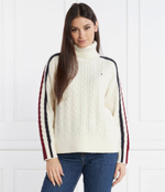 Гольф GLOBAL Tommy Hilfiger - кремовый(WW0WW40831)