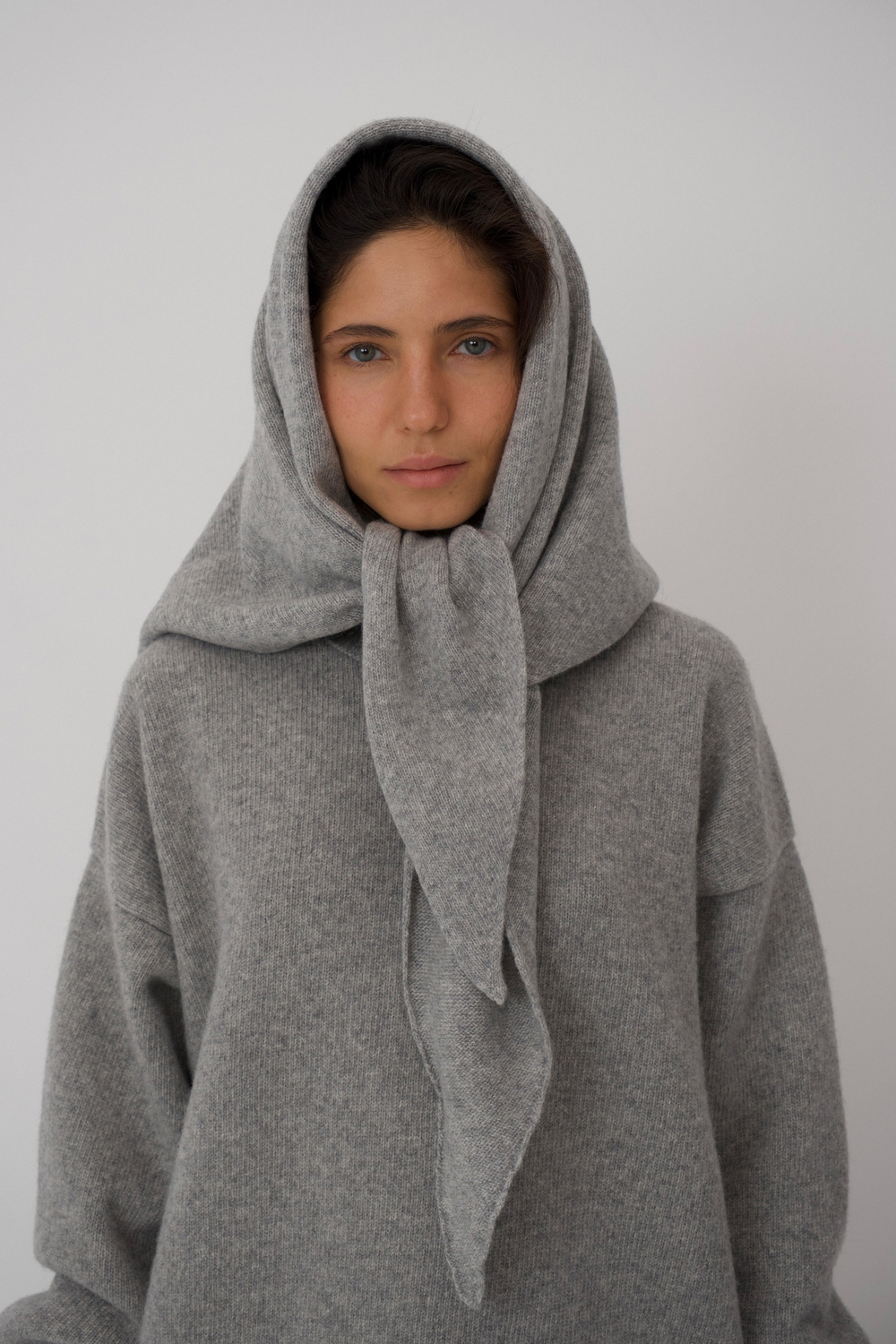 Косынка Large из мериноса и кашемира