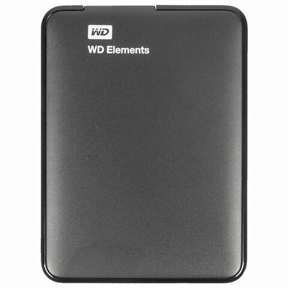 Внешний жесткий диск WD Elements Portable 4TB, 2.5", USB 3.0, черный, WDBW8U0040BBK-EEUE