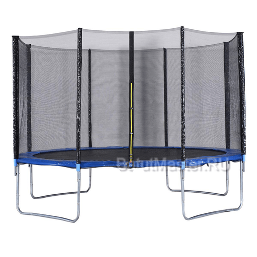 Батут с сеткой и лестницей, диаметр 16 фт
