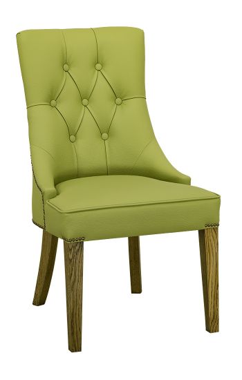 Стул "Давос" (дуб/тон 101/ткань Velvet Lux 81)