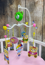 014-2/DC/Карусель мобиль заводная на кроватку в коробке