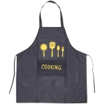 Фартук «COOKING», 66*71 см, цвет черный