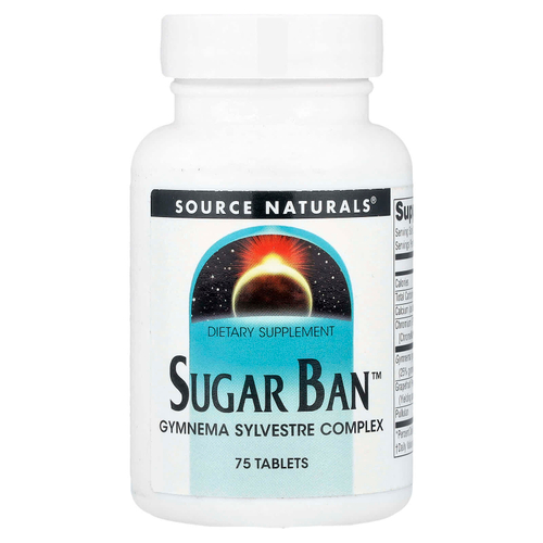 Source Naturals, Sugar Ban™, 75 таблеток