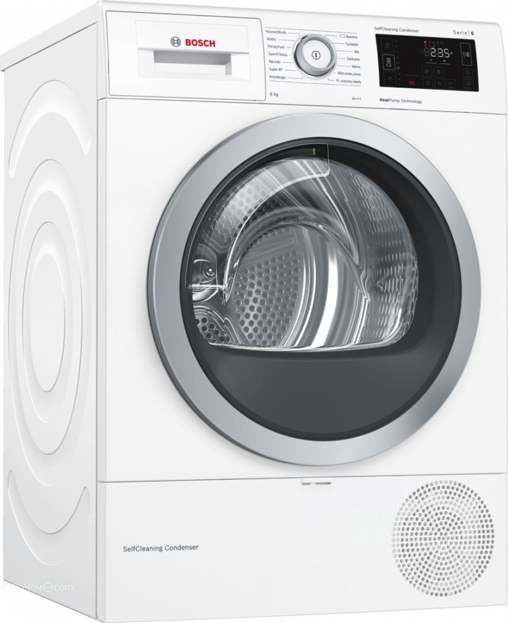 Сушильная машина Bosch WTW876SOPL