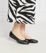 Кожаные балетки Tommy Hilfiger - черный(FW0FW07712)