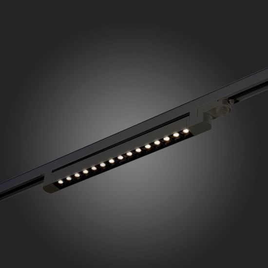 ST662.436.15 Св-к трек. Черный LED 1*15W 3000K 1 200Lm Ra>90 48° IP20 L535xW33xH73 165-265V TRACE