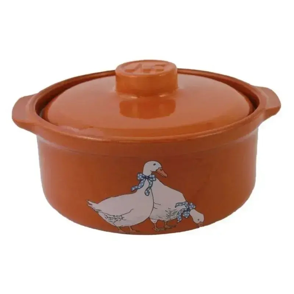 Горшок- сотейник 0,8л "Гуси"2ГСГ-5