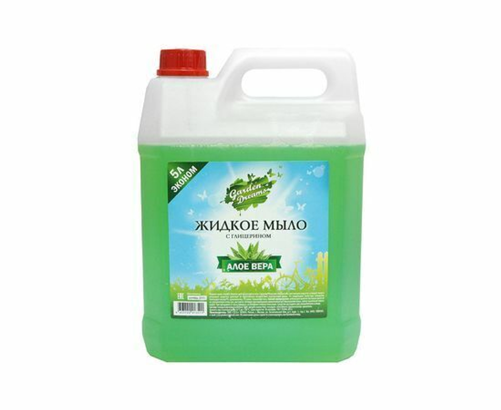 Жидкое мыло Зодиак "Алоэ Вера", 5 л. ПЭТ