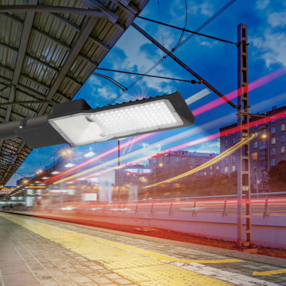 Уличный светильник ЭРА SPP-503-0-50K-100 100Вт 5000К 10000Лм IP65 КСС Ш 48мм