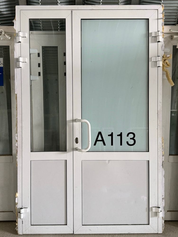 Алюминиевая Дверь Б/У 233(в) х 148(ш) Входная