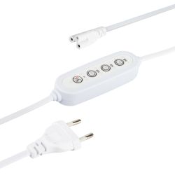 Таймер для светильника ЭРА FITO-LINETIME 3 pin (2/4/8 H) с проводом 1,5 м