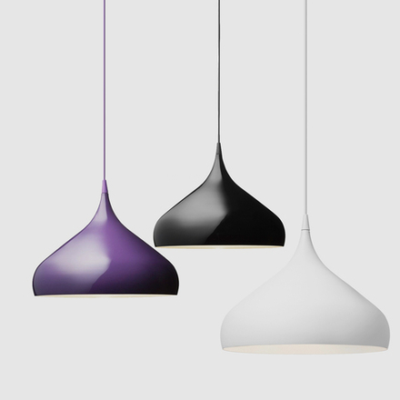 Pendant design lamp  Spinning BH2 by Benjamin Hubert (Violet)