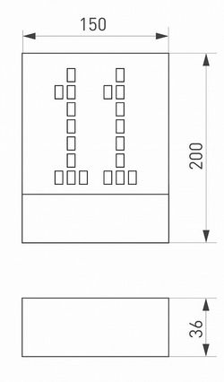 Подсветка номера Arlight Sign 031060