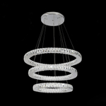 Eletto Olimpia EL330P90.1 LED Люстра хрустальная с пультом Хром