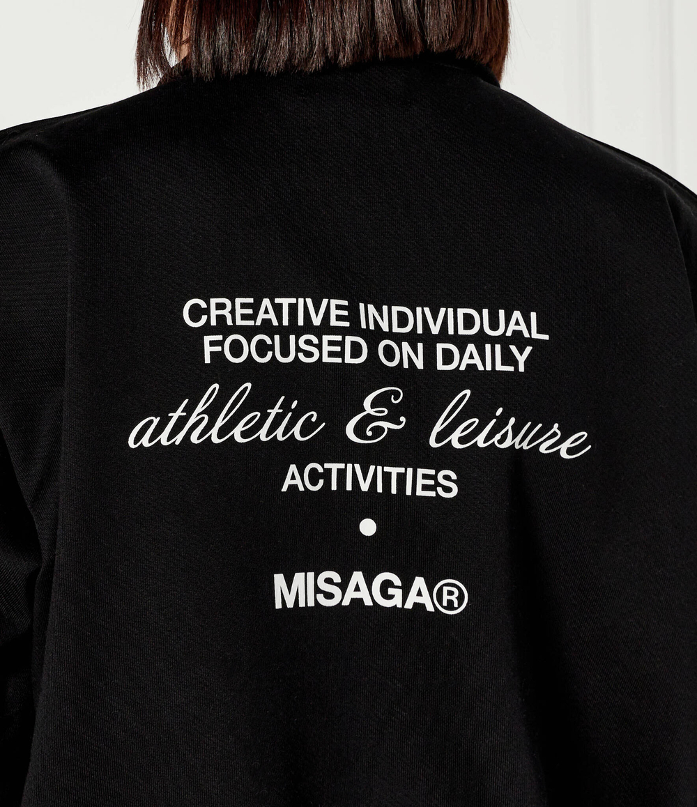 Куртка бомбер ATHL MISAGA - черный(ATHL BOMBER JACKET)