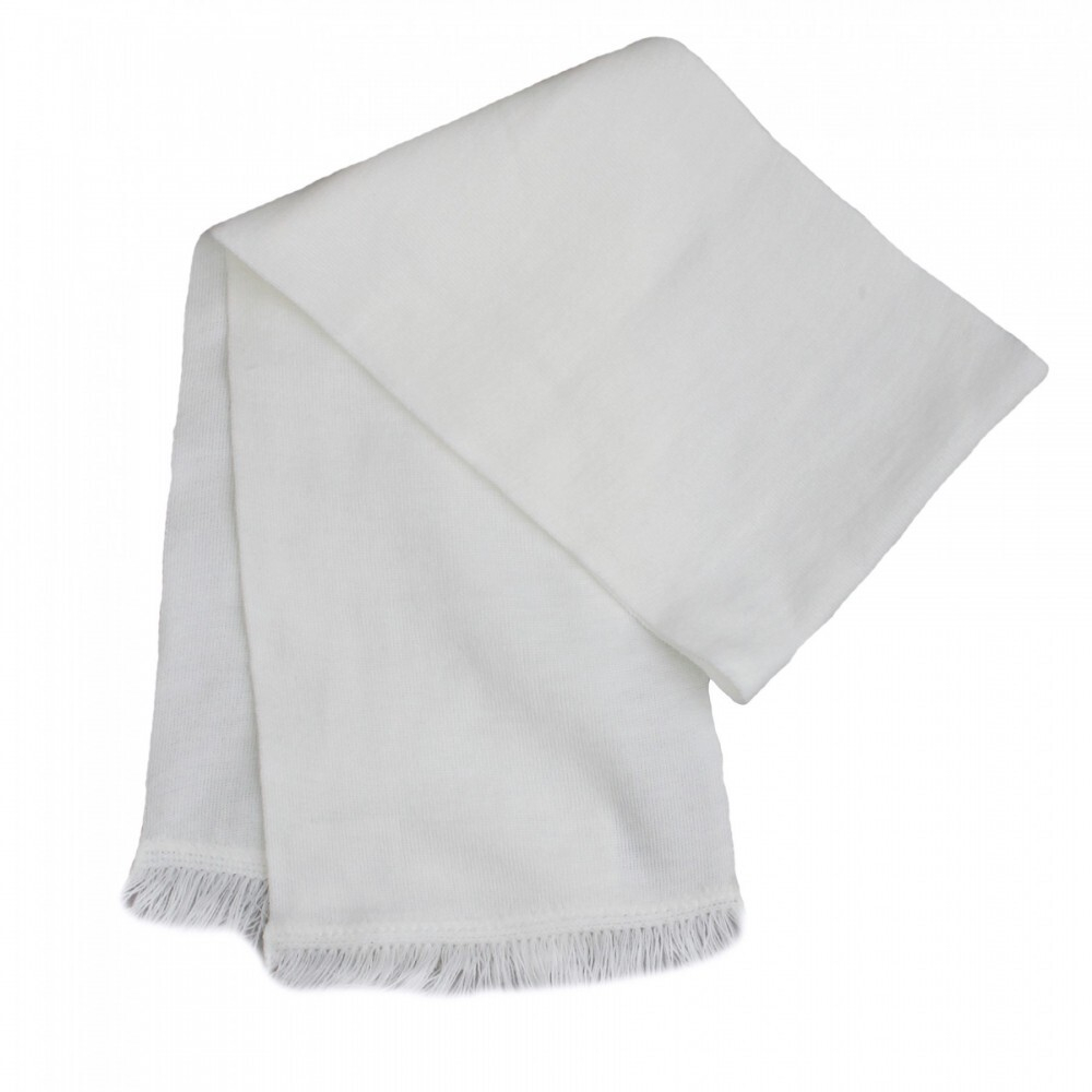 Кашне шарф белый