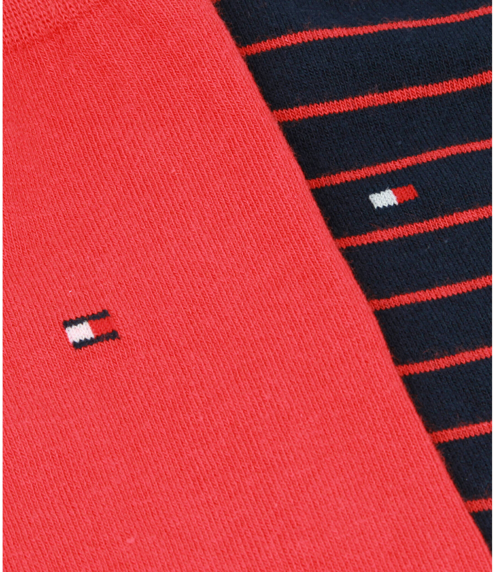 носки 2 пары Tommy Hilfiger - красный(100001494)