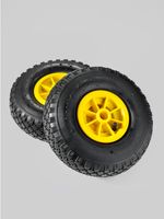 Колесо пневматическое, 2шт, диаметр 260мм, ось 20мм