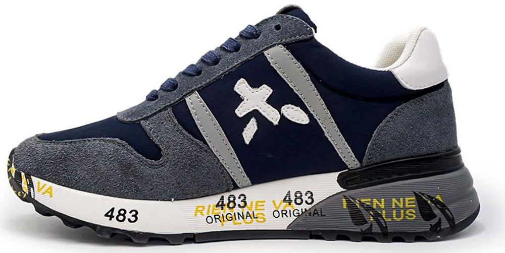 Premiata Lucy-D Синие с серым женские