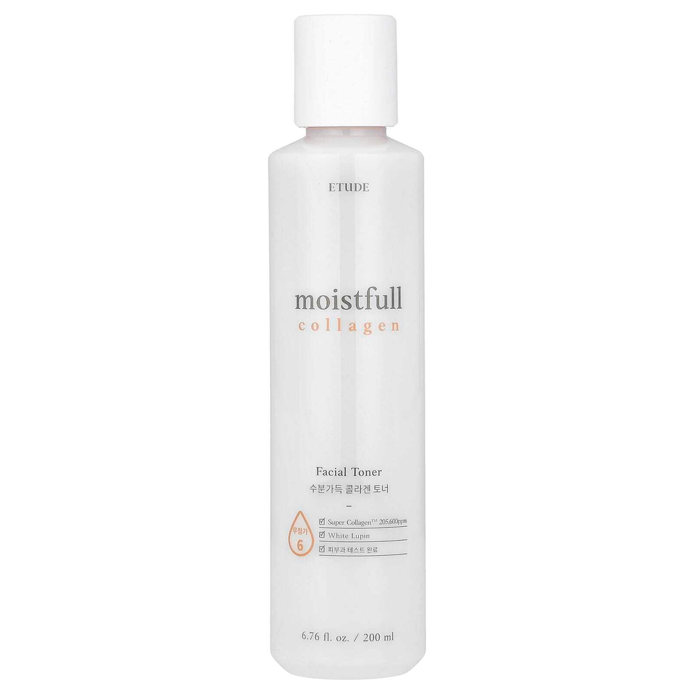 ETUDE, Moistfull Collagen, тоник для лица, 200 мл (6,76 жидк. унц.)