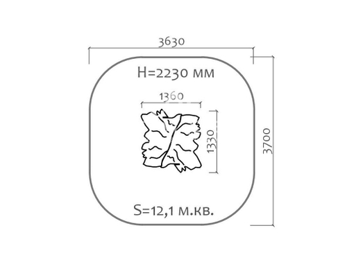 Домик-беседка 06025