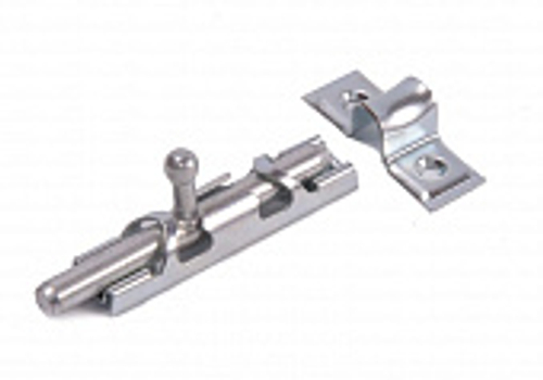 Шпингалет малый 3Т-1 белый цинк