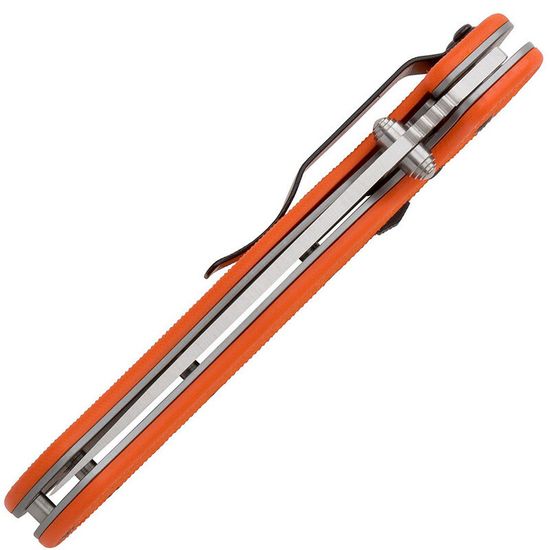 Складной нож -полу автомат Ontario RAT 1 Folder ONT/8870OR c клинком из стали AUS-8A, рукоять G10