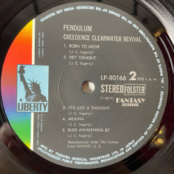 Винтажная виниловая пластинка LP Creedence Clearwater Revival C. C. R. Pendulum (Japan 1971) (Obi) Have You Ever Seen The Rain
