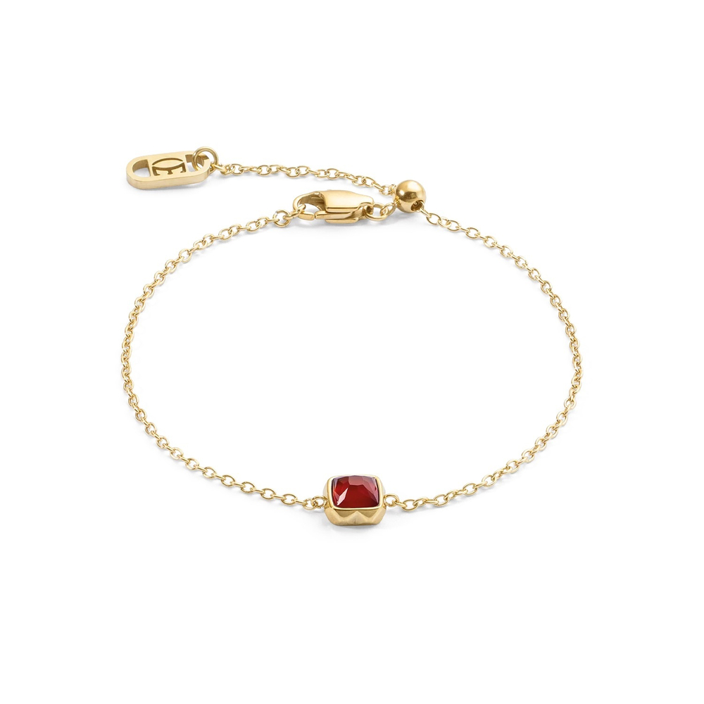 Браслет Coeur de Lion Red agate (January) 1301/30-0300