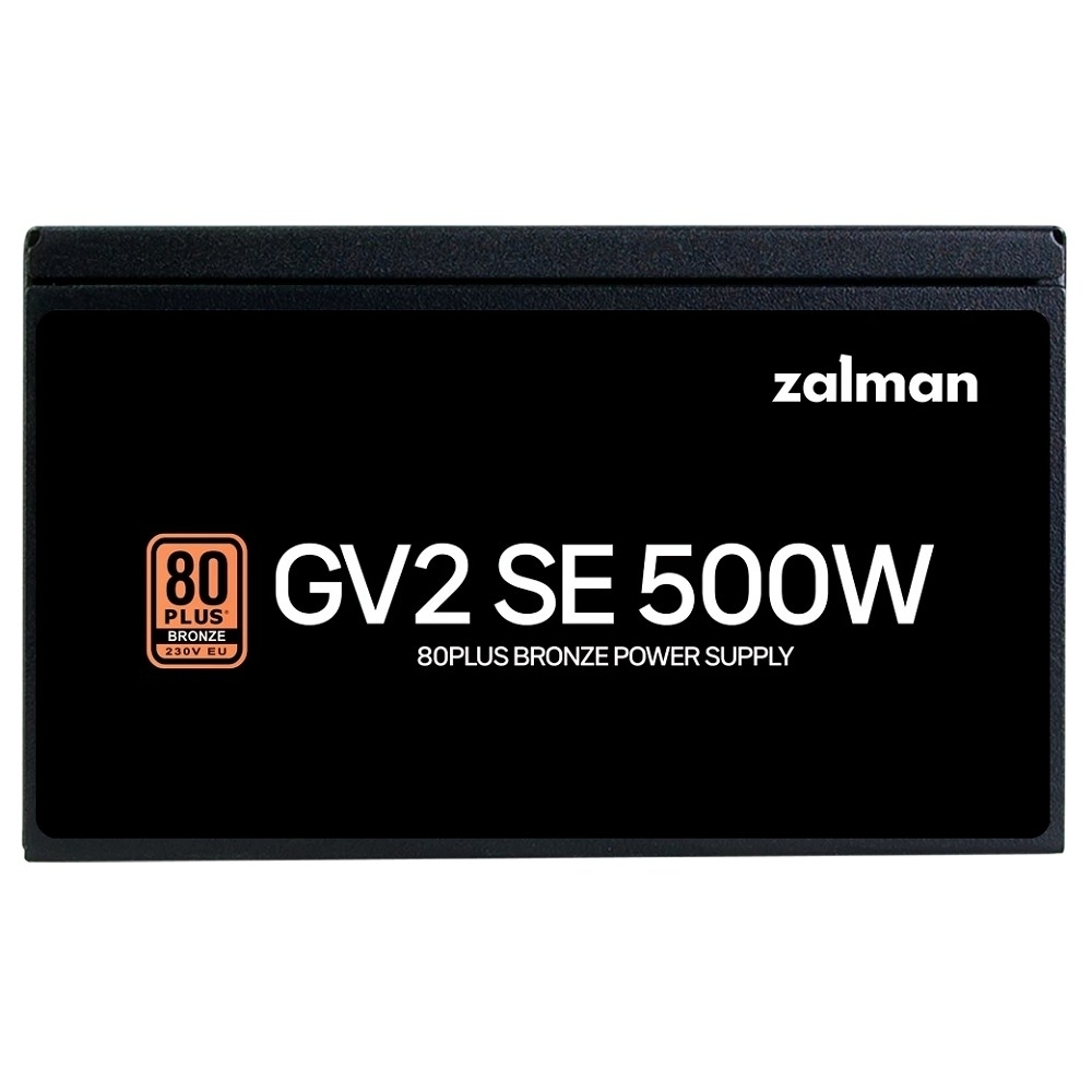 Блок питания Zalman  ZM500-GV2SE &lt;500W, ATX12V v2.52, APFC, 12cm Fan, 80+ Bronze, Ret&gt;