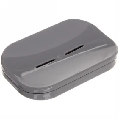 Мыльница Олимпия серая