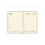 Ежедневник датированный 2026 А5 138x213 мм, BRAUBERG "Stylish", под кожу, гибкий, бирюзовый, 117098