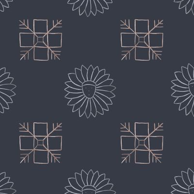 орнаменты на черном фоне