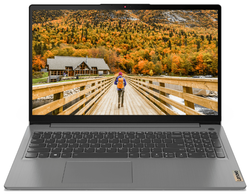 Ноутбук Lenovo IdeaPad 3 15ALC6 82KU00C4RK Ryzen 3 5300U 8Gb SSD 256Gb AMD Radeon Graphics 15,6 FHD IPS Cam 38Вт*ч Win10 Серый
