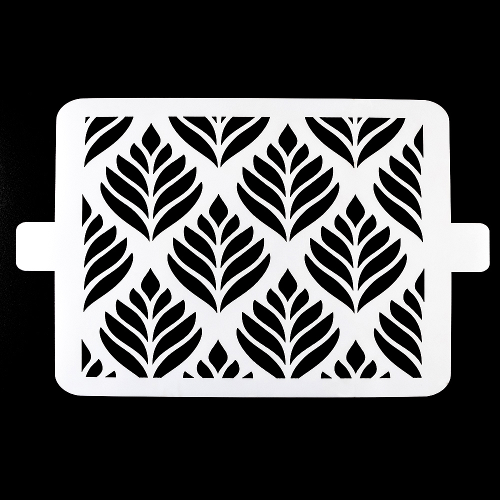 Трафарет "Листья папоротника", 20*15 см