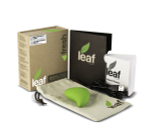 Зеленый перезаряжаемый вибромассажер Fresh by Leaf (Цвет: зеленый)