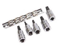 Набор головок для винтов MTS MORTORQ с насадкой 4-лучевых JTC