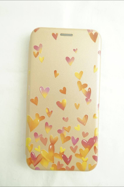 Чехол для телефона с принтом сердечек