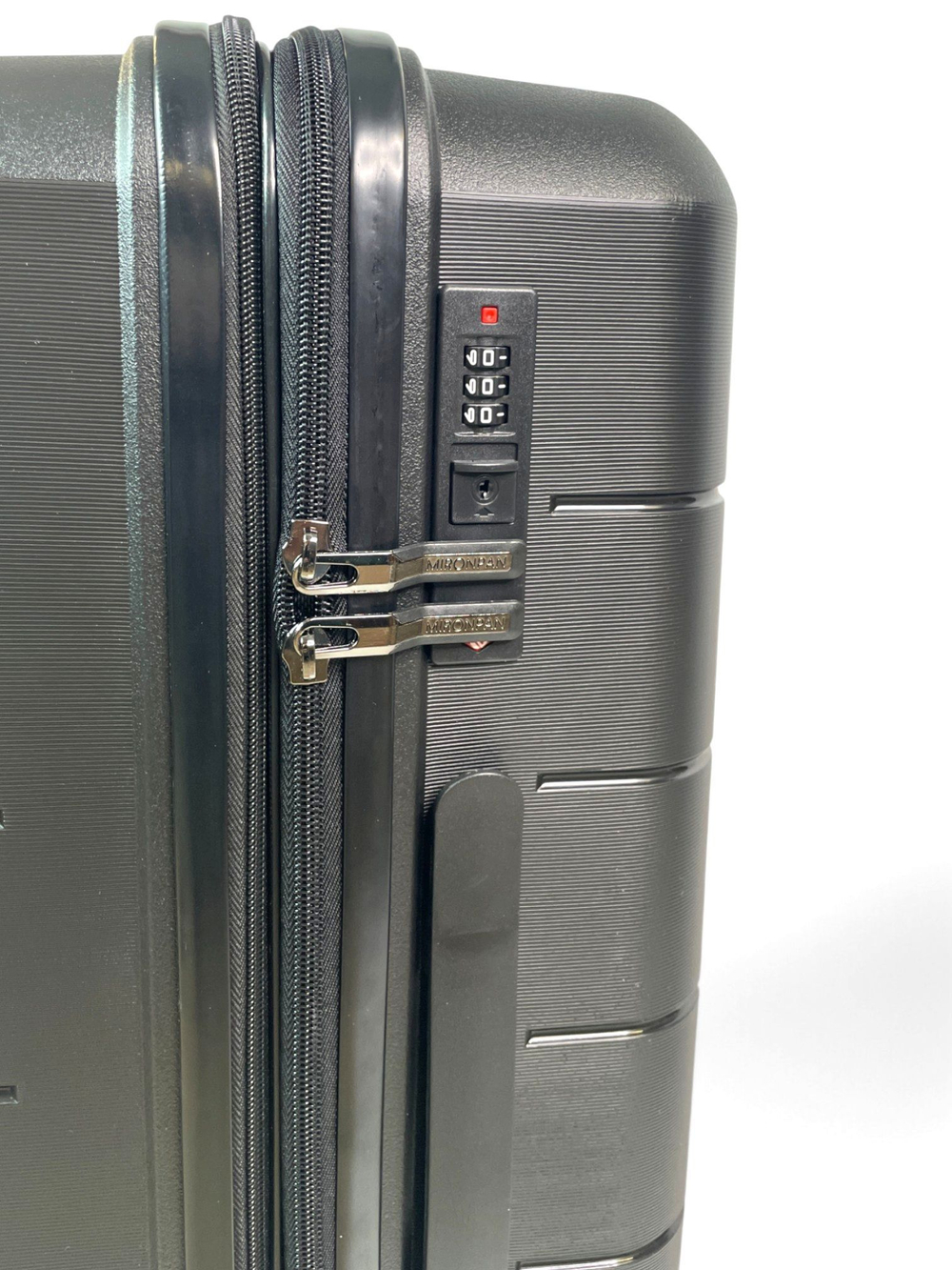 Средний чемодан Mironpan 23102, Черный, M+